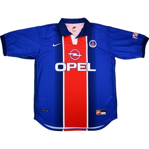 Camisetas Paris Saint Germain Primera equipo Retro 1998 1999 Azul